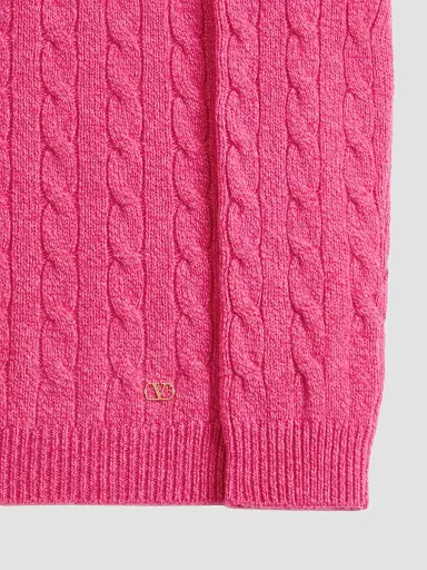Valentino Women's Mouliné Wool Jumper | Thumbnail 7