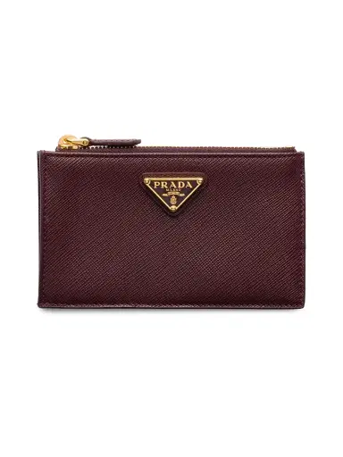 Prada Women's Saffiano Leather Card Holder | Thumbnail 1