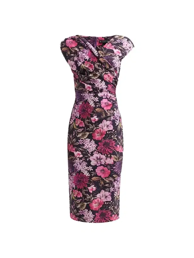 Chiara Boni La Petite Robe Women's Dids Floral Jersey Midi Dress - Danielle