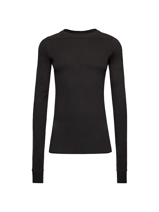 Moncler Women's  + Rick Owens Girder Crew Neck T-Shirt in Cotton - Black