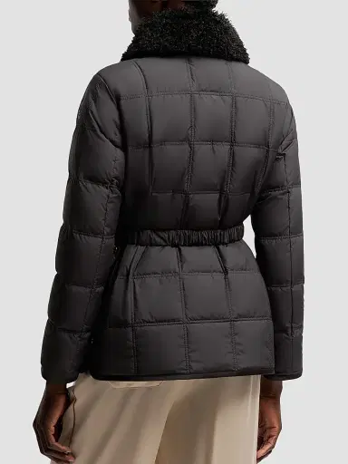 Moncler Women's Cygnes Puffer Jacket with Belt - Black - Size XXL | Thumbnail 4 Moncler Women's Cygnes Puffer Jacket with Belt - Black - Size XXL | Thumbnail 4