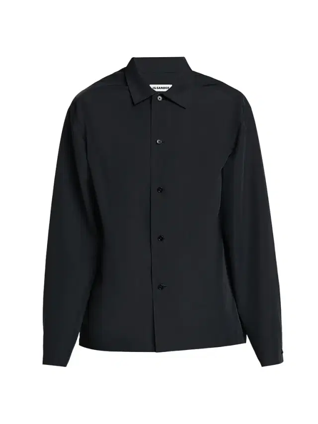 Men's Water-Repellent Tech Button-Front Shirt - Black