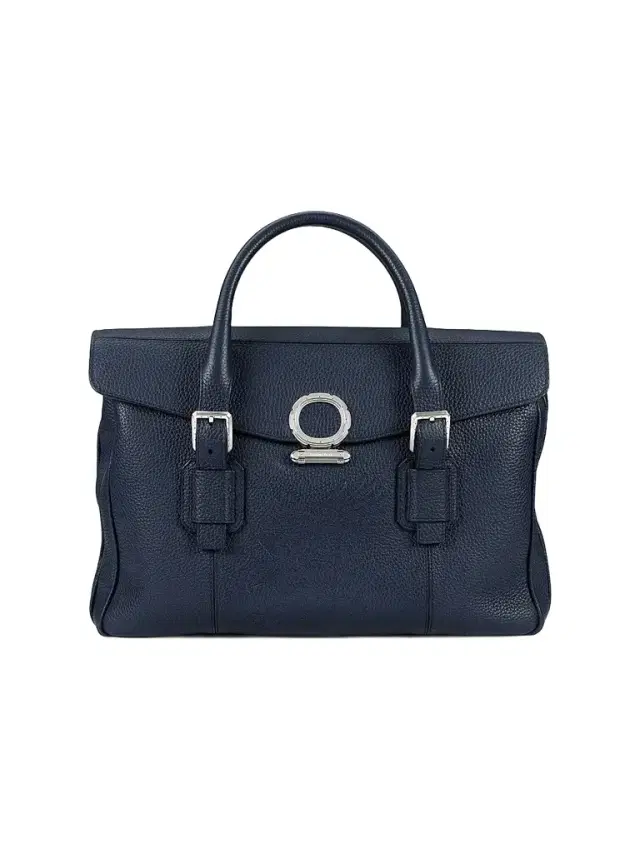 Stefano Ricci Men's Luxury Flap Calfskin Briefcase - Ricci Blue