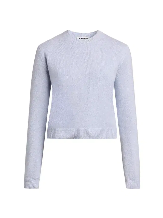 Jil Sander Women's Wool-Cashmere Crewneck Sweater - Blue Haze