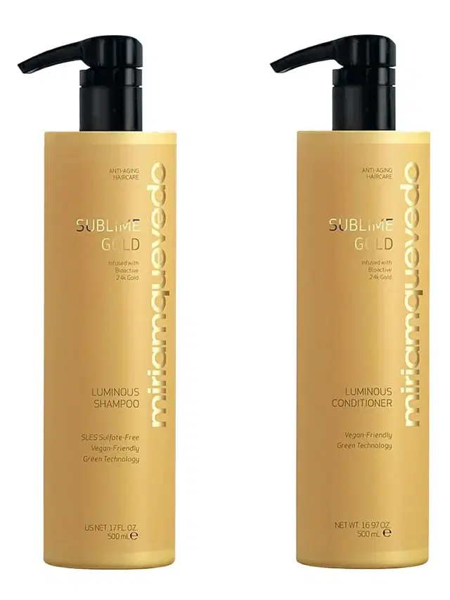 Miriam Quevedo Sublime Gold Shampoo & Conditioner