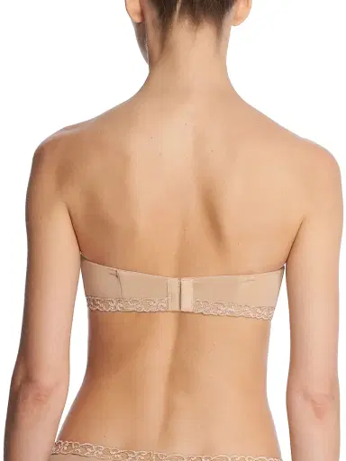 Natori Women's Pure Luxe Strapless Bra - Cafe - Size 38B | Thumbnail 3 Natori Women's Pure Luxe Strapless Bra - Cafe - Size 38B | Thumbnail 3