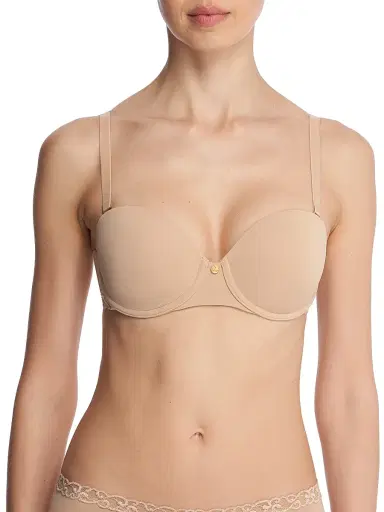 Natori Women's Pure Luxe Strapless Bra - Cafe - Size 38B | Thumbnail 4 Natori Women's Pure Luxe Strapless Bra - Cafe - Size 38B | Thumbnail 4