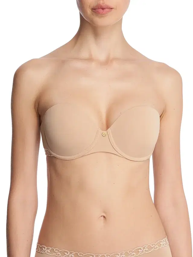 Women's Pure Luxe Strapless Bra - Cafe - Size 38B