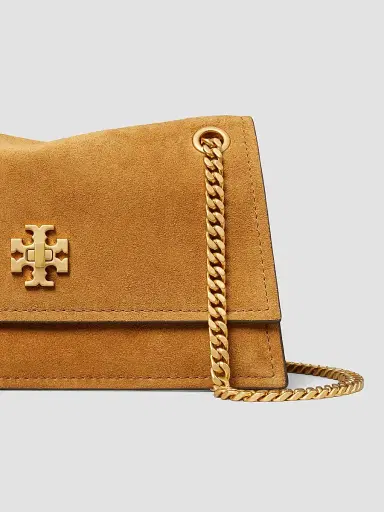 Tory Burch Women's Kira Mini Suede Shoulder Bag | Thumbnail 5 Tory Burch Women's Kira Mini Suede Shoulder Bag | Thumbnail 5