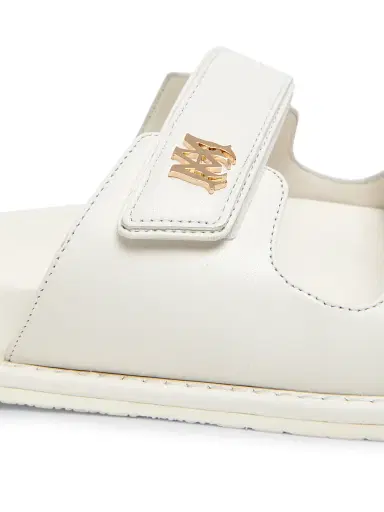 AMIRI Women's Boardwalk Leather Two-Strap Sandals | Thumbnail 5