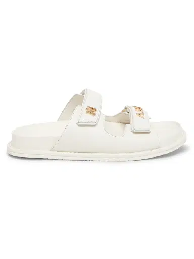 AMIRI Women's Boardwalk Leather Two-Strap Sandals | Thumbnail 1