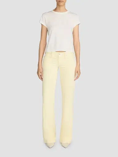 Frame Women's Amelia Gray x The Gray Low-Rise Wide-Leg Denim Pants | Thumbnail 2 Frame Women's Amelia Gray x The Gray Low-Rise Wide-Leg Denim Pants | Thumbnail 2