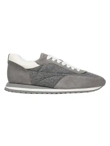 Favorite Daughter Women's Sophia 25MM Suede Low-Top Sneakers - Rock - Size 11 | Thumbnail 1