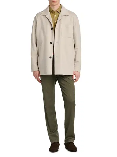 Kiton Men's Cashmere Outdoor Jacket | Thumbnail 2