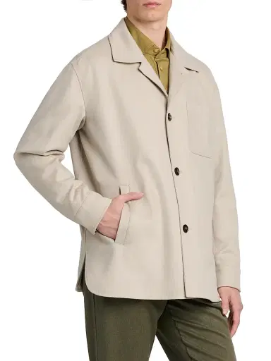 Kiton Men's Cashmere Outdoor Jacket | Thumbnail 4