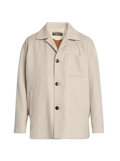 Kiton Men's Cashmere Outdoor Jacket | Thumbnail 1