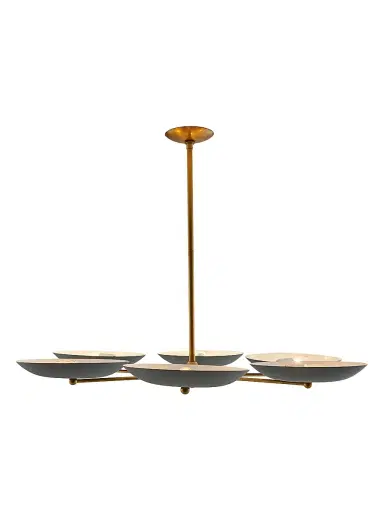 Arteriors Griffith Chandelier - Blue | Thumbnail 2 Arteriors Griffith Chandelier - Blue | Thumbnail 2