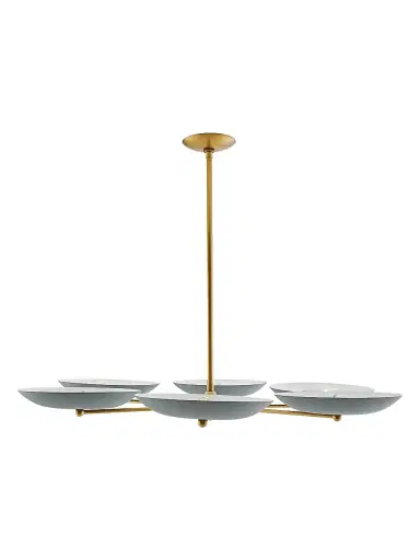 Arteriors Griffith Chandelier - Blue | Thumbnail 1 Arteriors Griffith Chandelier - Blue | Thumbnail 1
