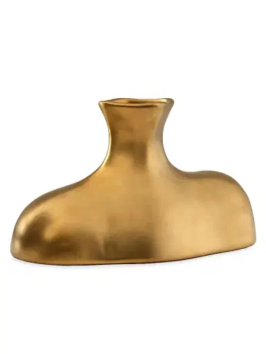 Arteriors Tilbury Gold Ceramic Vase | Thumbnail 2 Arteriors Tilbury Gold Ceramic Vase | Thumbnail 2