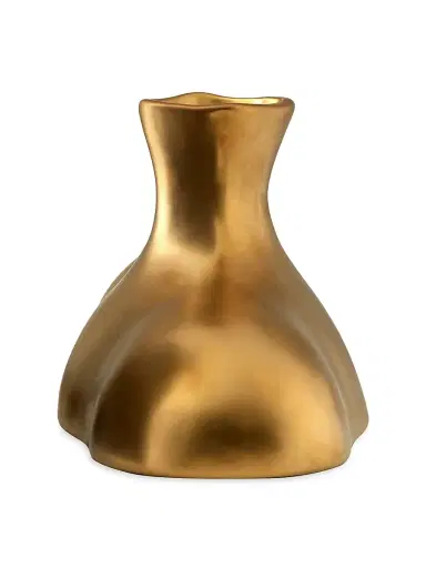 Arteriors Tilbury Gold Ceramic Vase | Thumbnail 3 Arteriors Tilbury Gold Ceramic Vase | Thumbnail 3