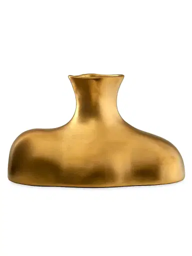 Arteriors Tilbury Gold Ceramic Vase | Thumbnail 4 Arteriors Tilbury Gold Ceramic Vase | Thumbnail 4