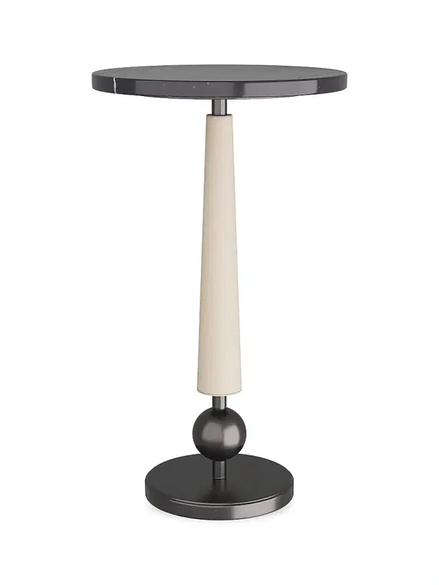Arteriors Valari Drink Table - White
