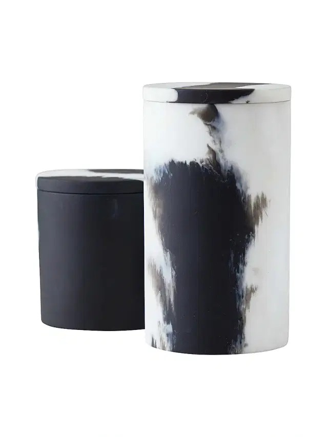 Arteriors Hollie 2-Piece Round Container Set