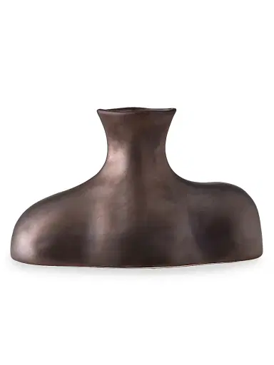 Arteriors Tilbury Bust Vase - Gunmetal | Thumbnail 2 Arteriors Tilbury Bust Vase - Gunmetal | Thumbnail 2