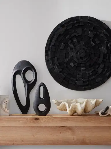 Arteriors Kenly Ricestone Sculpture - Black | Thumbnail 6 Arteriors Kenly Ricestone Sculpture - Black | Thumbnail 6