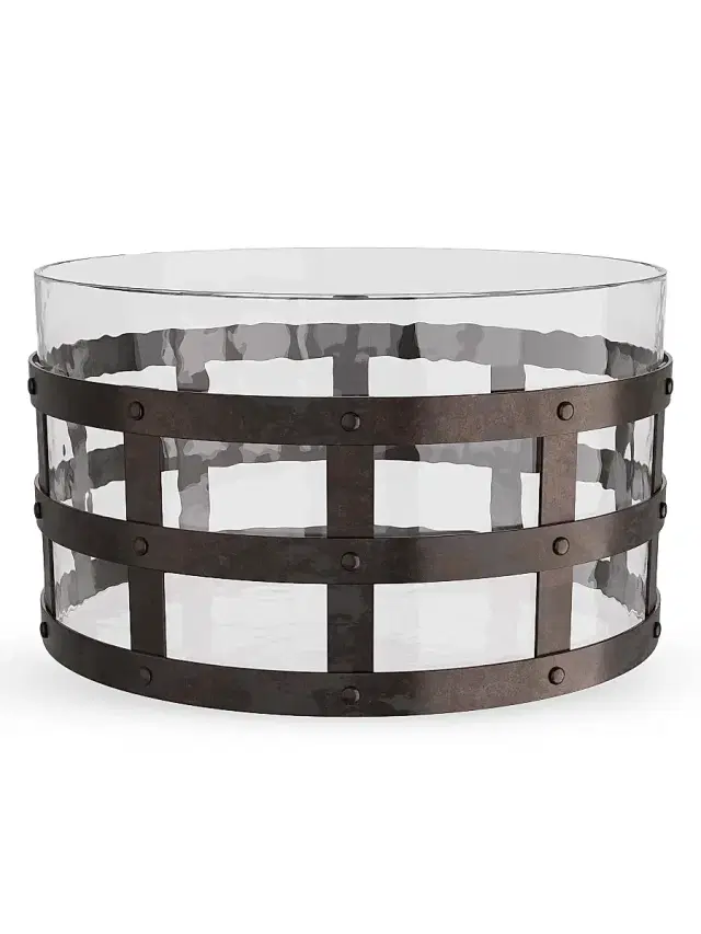 Arteriors Rivet Centerpiece - Clear