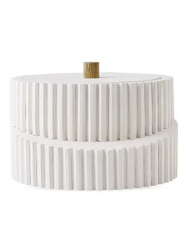 Arteriors Whittaker Short Container - Gold | Thumbnail 2 Arteriors Whittaker Short Container - Gold | Thumbnail 2