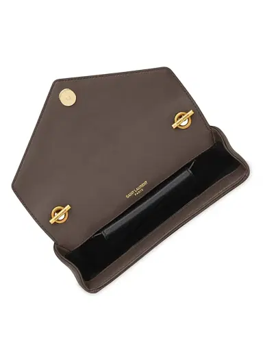 Saint Laurent Women's Loulou Mini Bag in Lambskin Leather | Thumbnail 4