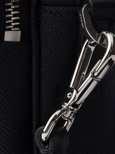 Prada Men's Saffiano Leather Shoulder Bag | Thumbnail 5