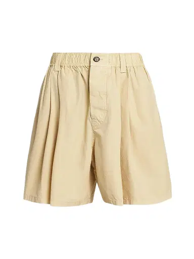 Marni Men's Pleated Cotton Shorts | Thumbnail 1 Marni Men's Pleated Cotton Shorts | Thumbnail 1