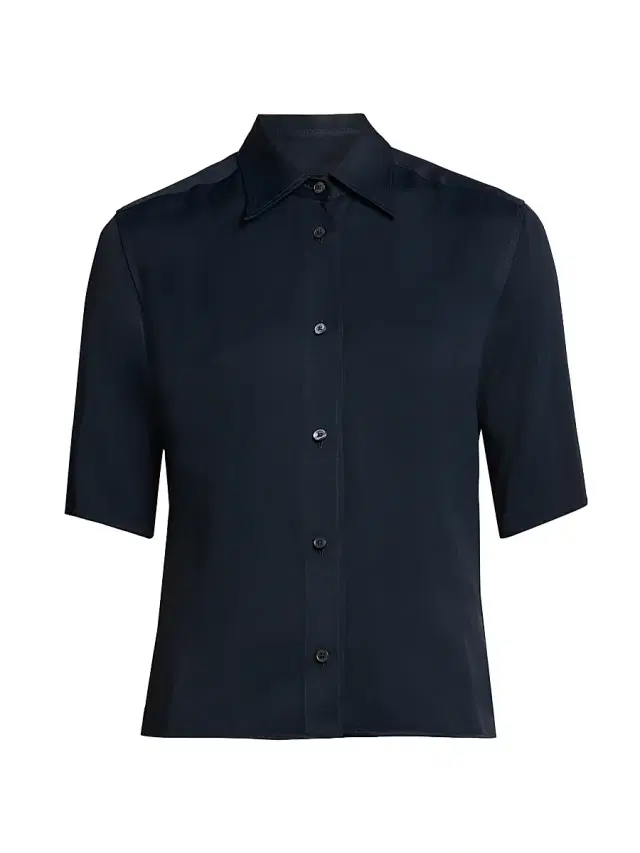 Women's Sable Short-Sleeve Shirt - Midnight
