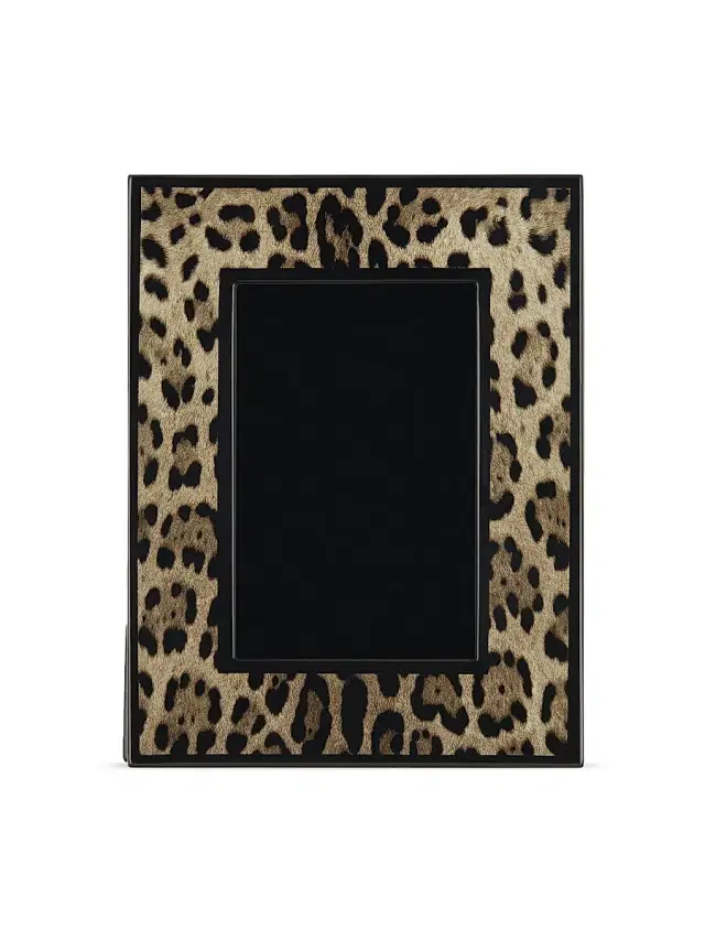 Dolce & Gabbana Leopard Photo Frame