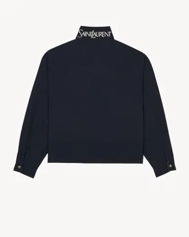 Yves Saint Laurent CASSANDRE reversible jacket in brushed cotton canvas | Thumbnail 3