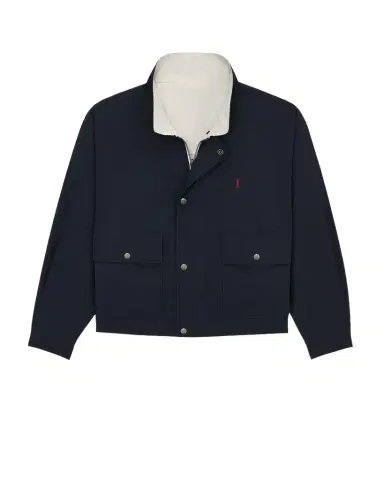 Yves Saint Laurent CASSANDRE reversible jacket in brushed cotton canvas | Thumbnail 1
