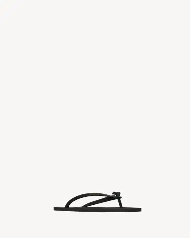 Yves Saint Laurent POOL flip-flops in smooth leather | Thumbnail 4 Yves Saint Laurent POOL flip-flops in smooth leather | Thumbnail 4