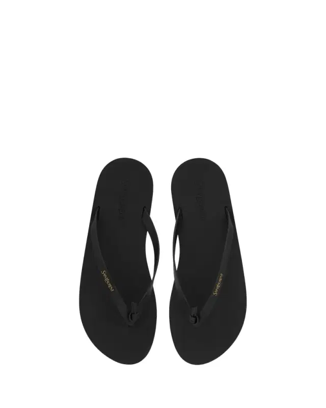 Yves Saint Laurent POOL flip-flops in smooth leather