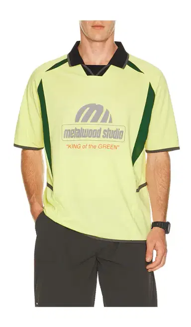 Metalwood Studio King Of The Greens Jersey Polo | Thumbnail 5