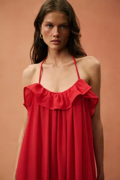 Marrakshi Life for FWRD The Ruffled Slip Dress | Thumbnail 3