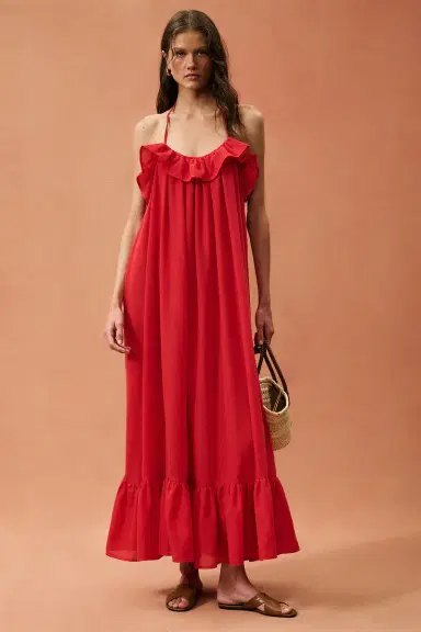 Marrakshi Life for FWRD The Ruffled Slip Dress | Thumbnail 5