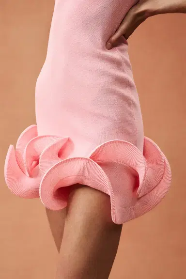 SAME for FWRD Double Ruffle Mini Dress | Thumbnail 5 SAME for FWRD Double Ruffle Mini Dress | Thumbnail 5