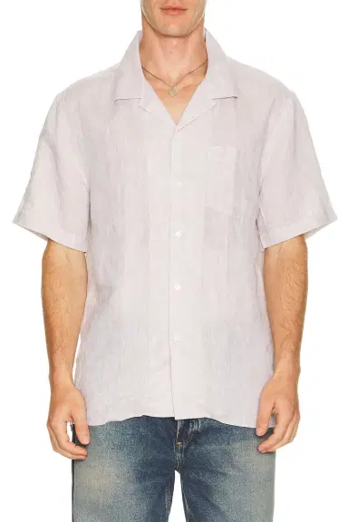 J.Lindeberg Elio Linen Shirt | Thumbnail 1
