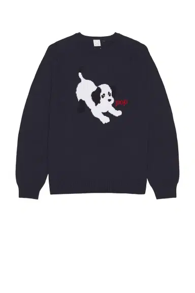 Pop Trading Company Knitted Joy Crew Neck | Thumbnail 4