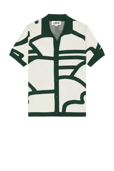 LEND Lay Up Knitted Polo | Thumbnail 4