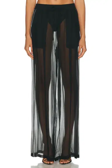 Dolce & Gabbana Sheer Wide Leg Pant | Thumbnail 1 Dolce & Gabbana Sheer Wide Leg Pant | Thumbnail 1