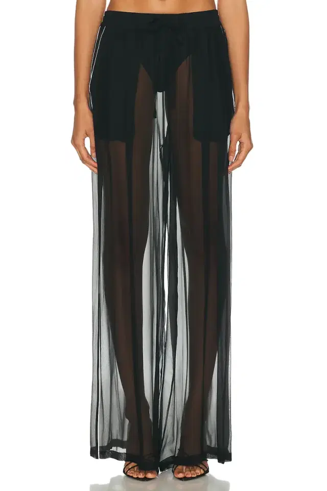 Dolce & Gabbana Sheer Wide Leg Pant