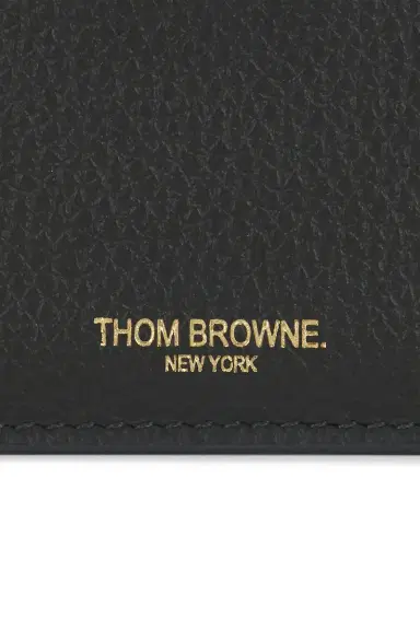 Thom Browne Soft Pebble Grain Leather Card Holder | Thumbnail 5